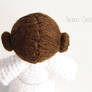 Princess Leia amigurumi doll