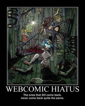 Webcomic Hiatus Poster