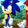 Sonic and Knuckles gif