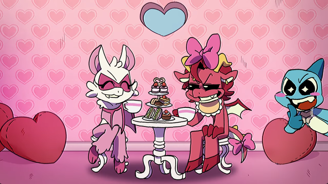 Rabie Baby's Tea Party with Simon by anasjifjdjf on DeviantArt