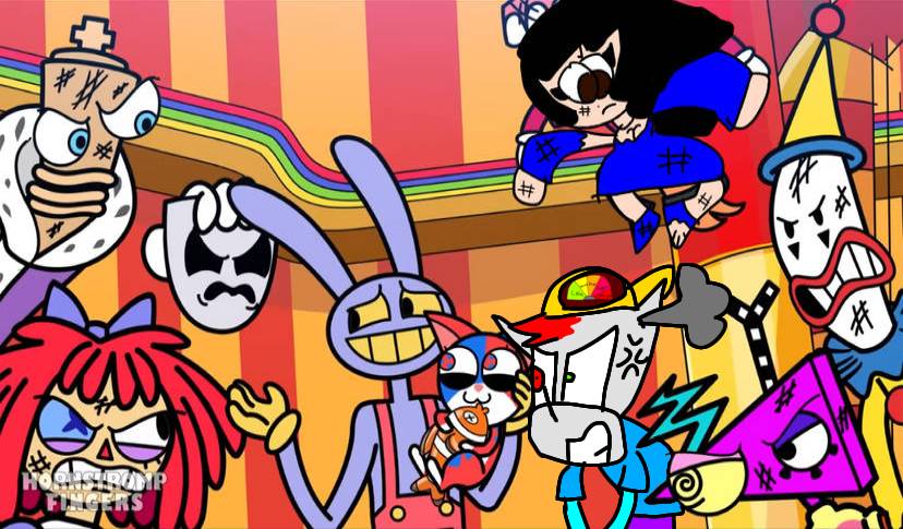 Mad Style Deviantart Everyone is mad at Jax collab by captaincakecookie on DeviantArt