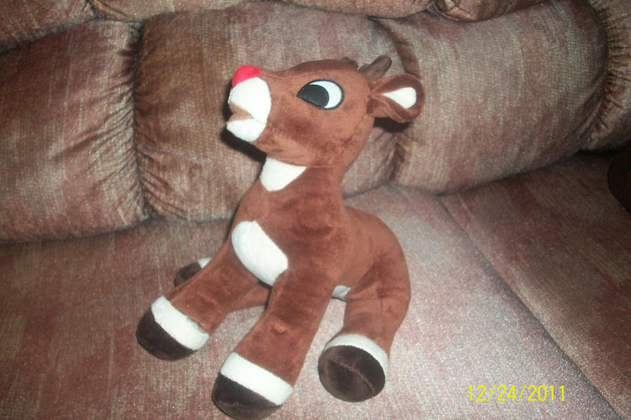 Rudolph the Stuffed Reindeer