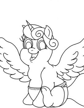 Princess Flurry Heart - WiP