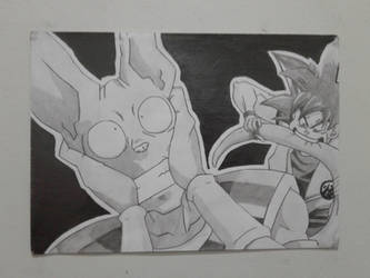 Beerus vs Goku - Re-Upload