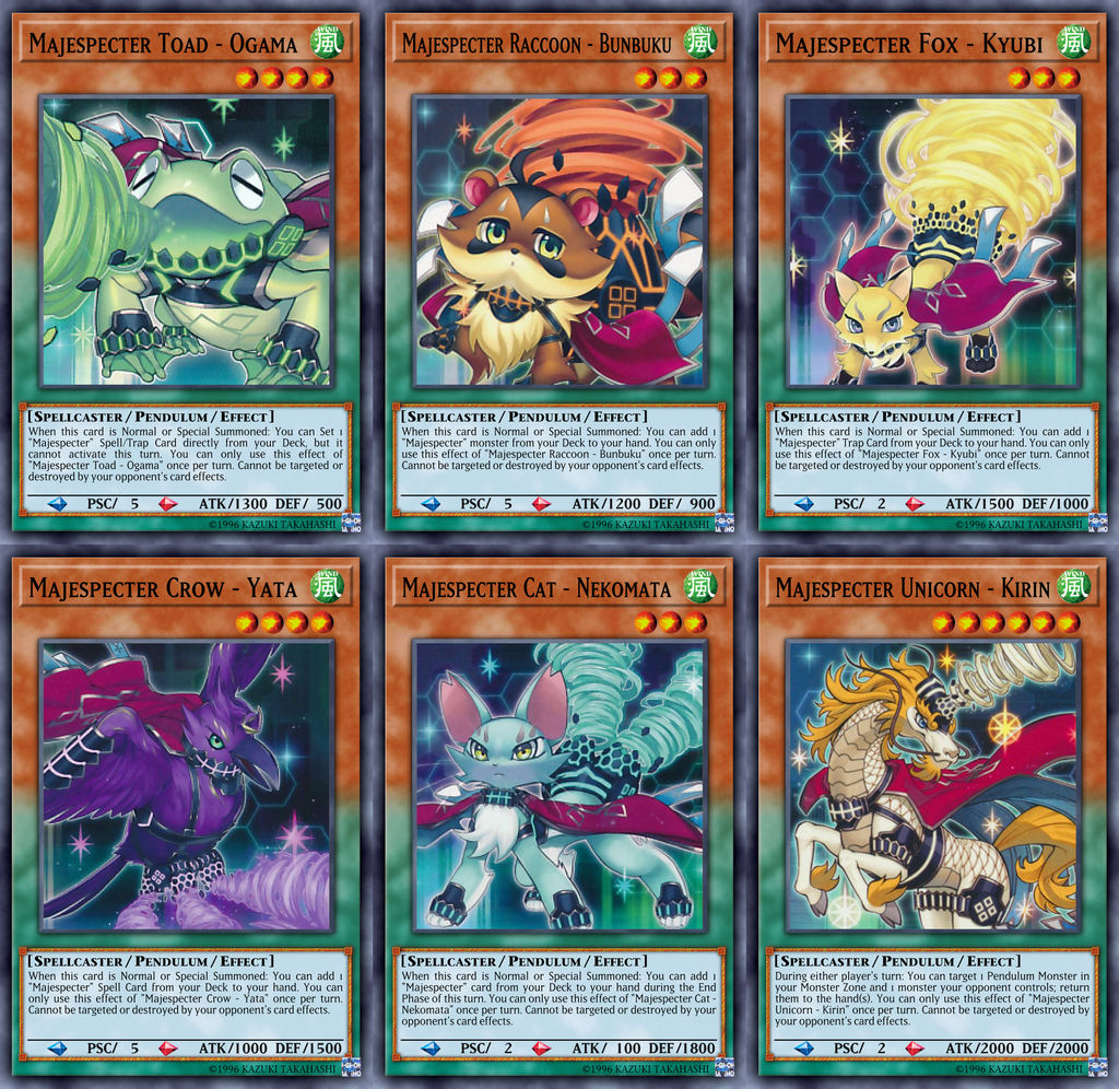 Yu-Gi-Oh! Majespecter Custom Pendulum Layout by JTFR on DeviantArt Yu-Gi-Oh! Majespecter Custom Pendulum Layout by JTFR on DeviantArt