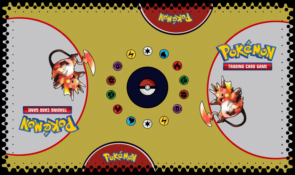 Pokemon 1999 Wizards of the Coast 2 Player Playmat by JTFR on DeviantArt Pokemon 1999 Wizards of the Coast 2 Player Playmat by JTFR on DeviantArt