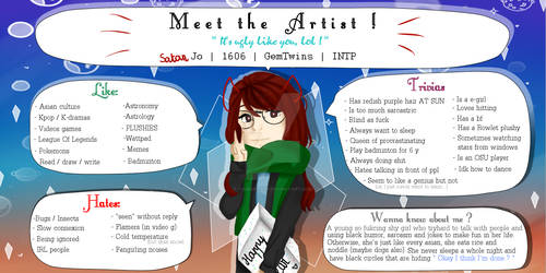 Meet the artist meme | 2018 version