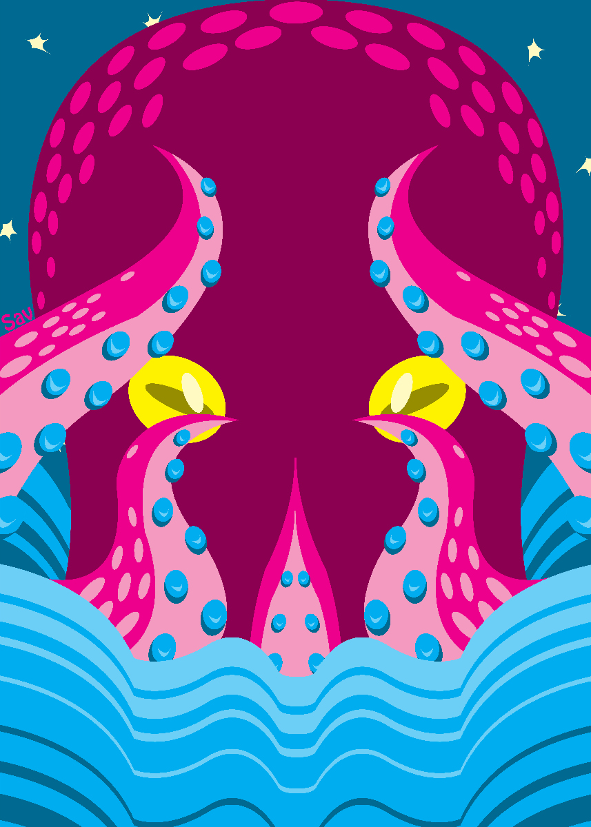 Symmetrical Cephalopod (2/2)