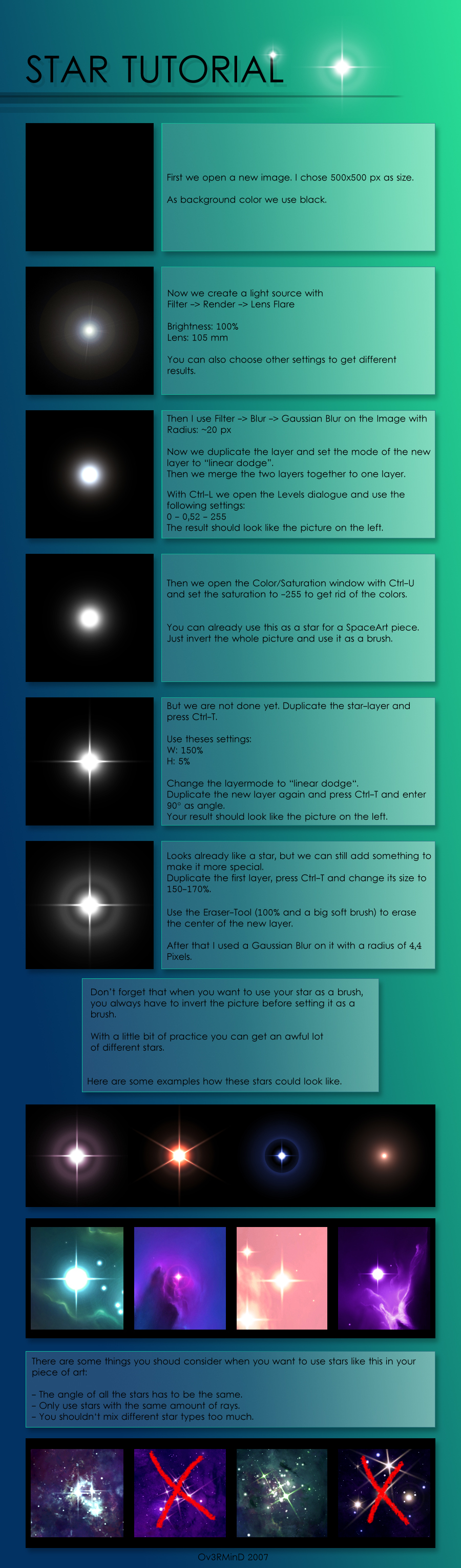 Stars Tutorial