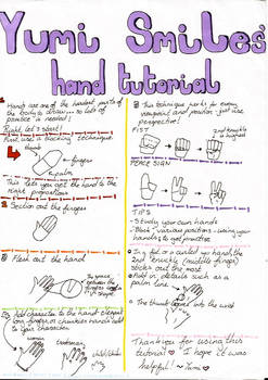 Hand tutorial