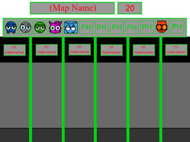 Deviant Disasters: Selection Screen concept