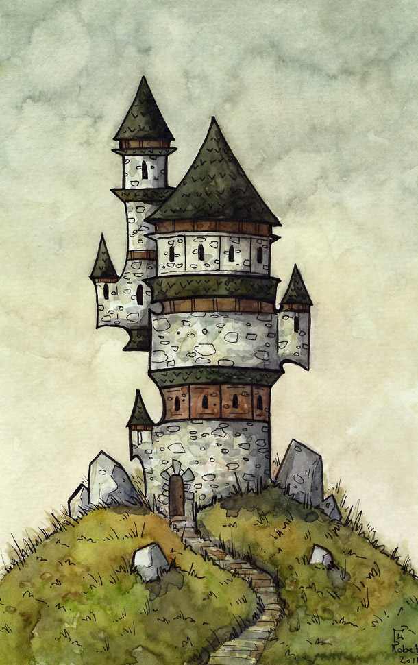 Wizard Tower by CorinneRoberts on DeviantArt