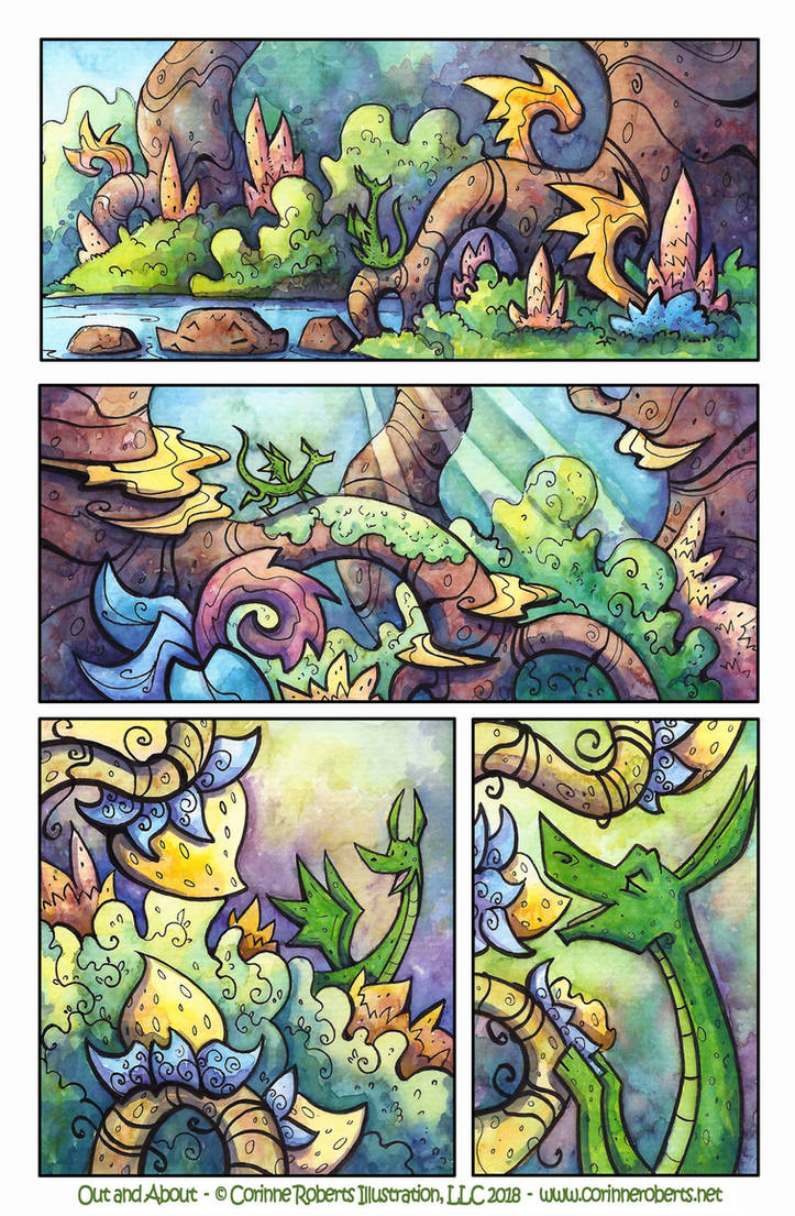 Out and About - webcomic by CorinneRoberts on DeviantArt