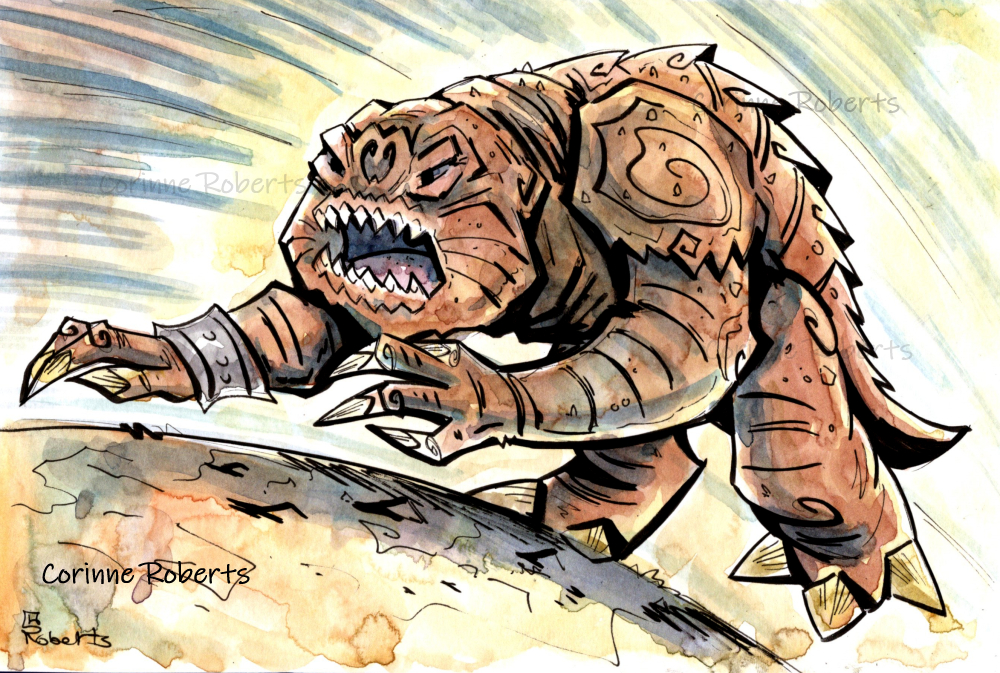 Rancor by CorinneRoberts on DeviantArt