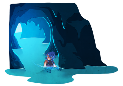 HL: Cave Swimming