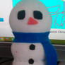 Christmas week day 7 Finale:Snowman plushie