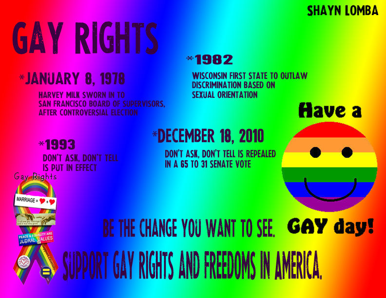 Gay Rights Poster by TheDiabeticKeyblader on DeviantArt