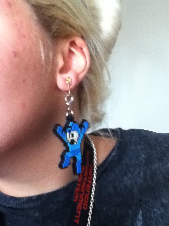 Classic Megaman Earring