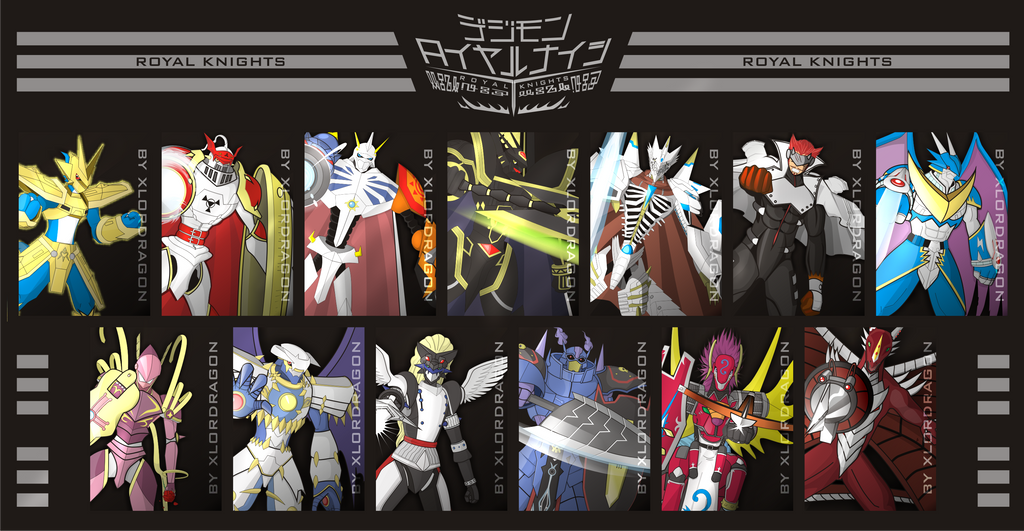 Digimon - Royal Knights by xlordragon on DeviantArt