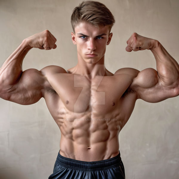 Muscular Look You want to see my muscles? Ok, look! by ArtofMuscles2024 on DeviantArt