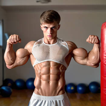 2K Athletic Handsome Muscular Strong Young Guys