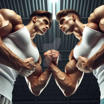 1K Muscles Men Muscular Strong Men Showing Muscles