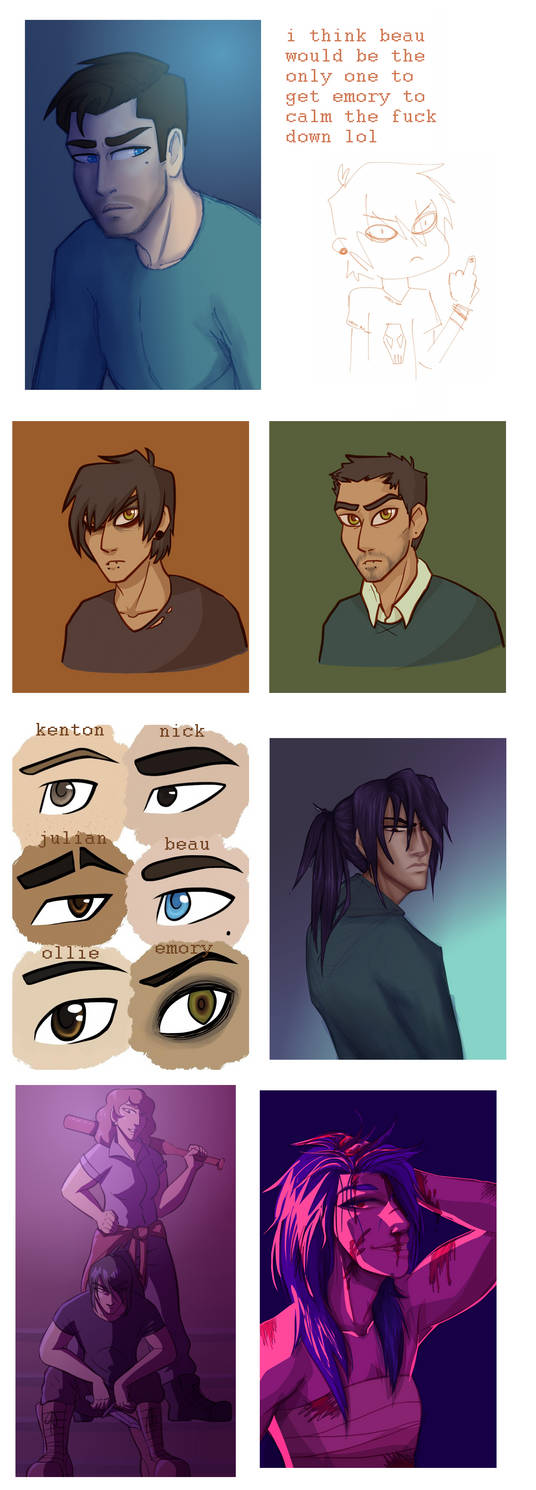 Weeks/Months draw dump part 6 by scarletfish8eta on DeviantArt