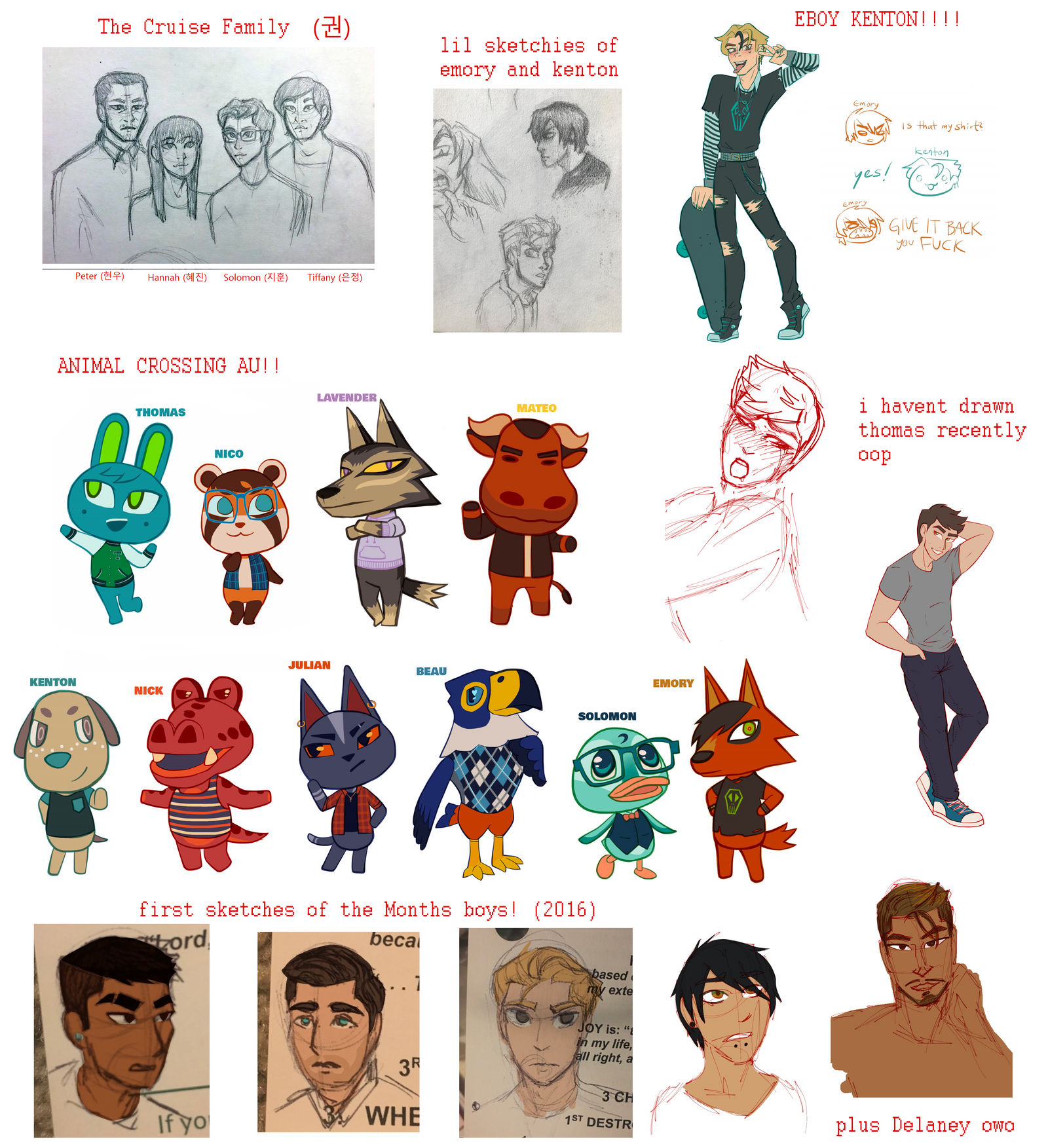 Weeks/Months sketches #?? by scarletfish8eta on DeviantArt