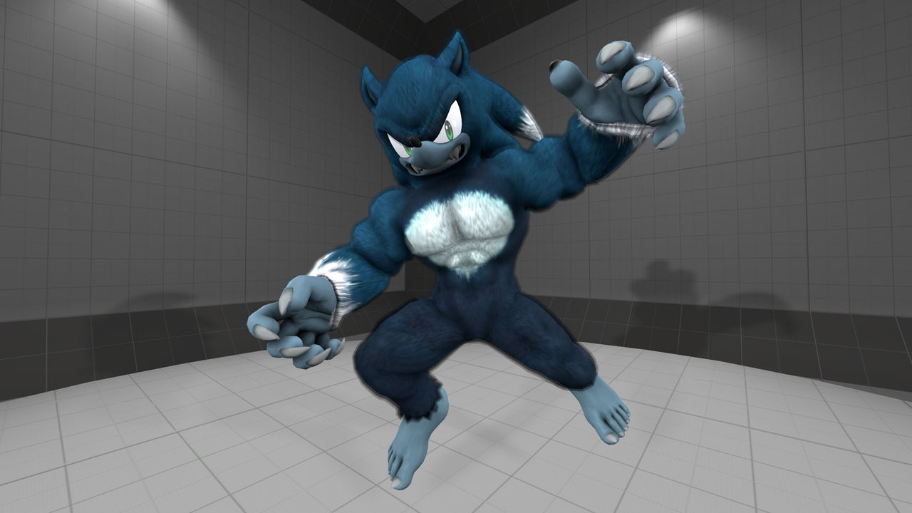 Wewhog Sonic The Werehog Action by MightyK7 on DeviantArt
