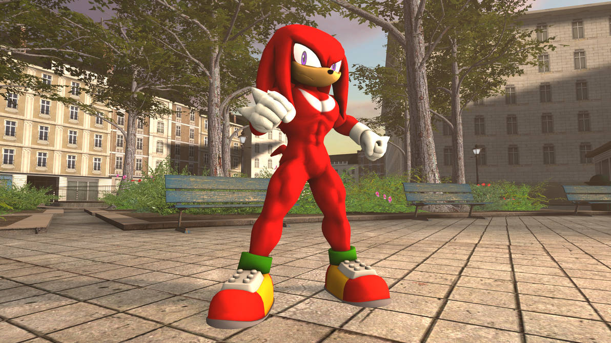 Knuckles Action by MightyK7 on DeviantArt