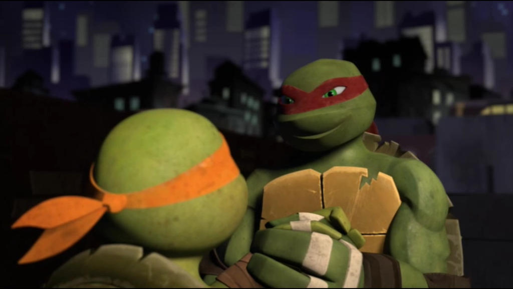 Tmnt Rise Raph Hugging TMNT Raph and Mikey by Diamondt810 on DeviantArt
