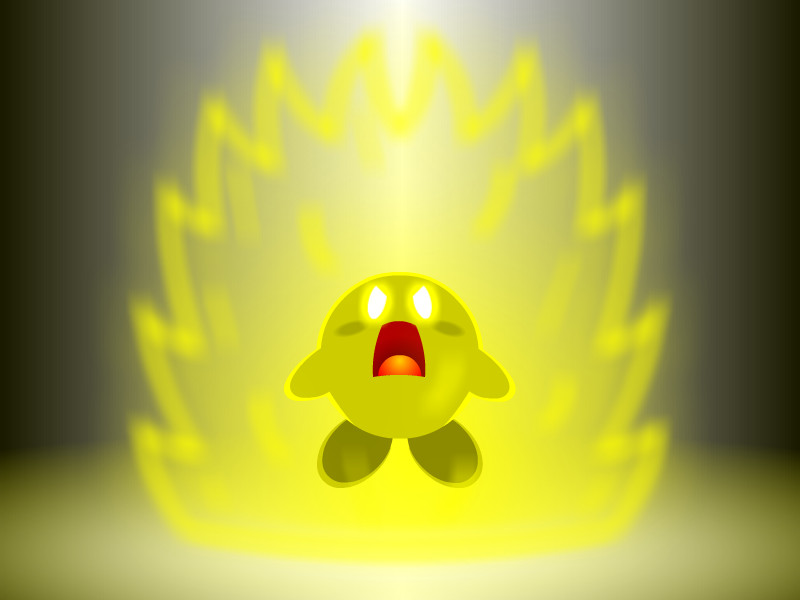 Super Saiyan Kirby