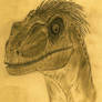 Raptor from Jurassic Park 3