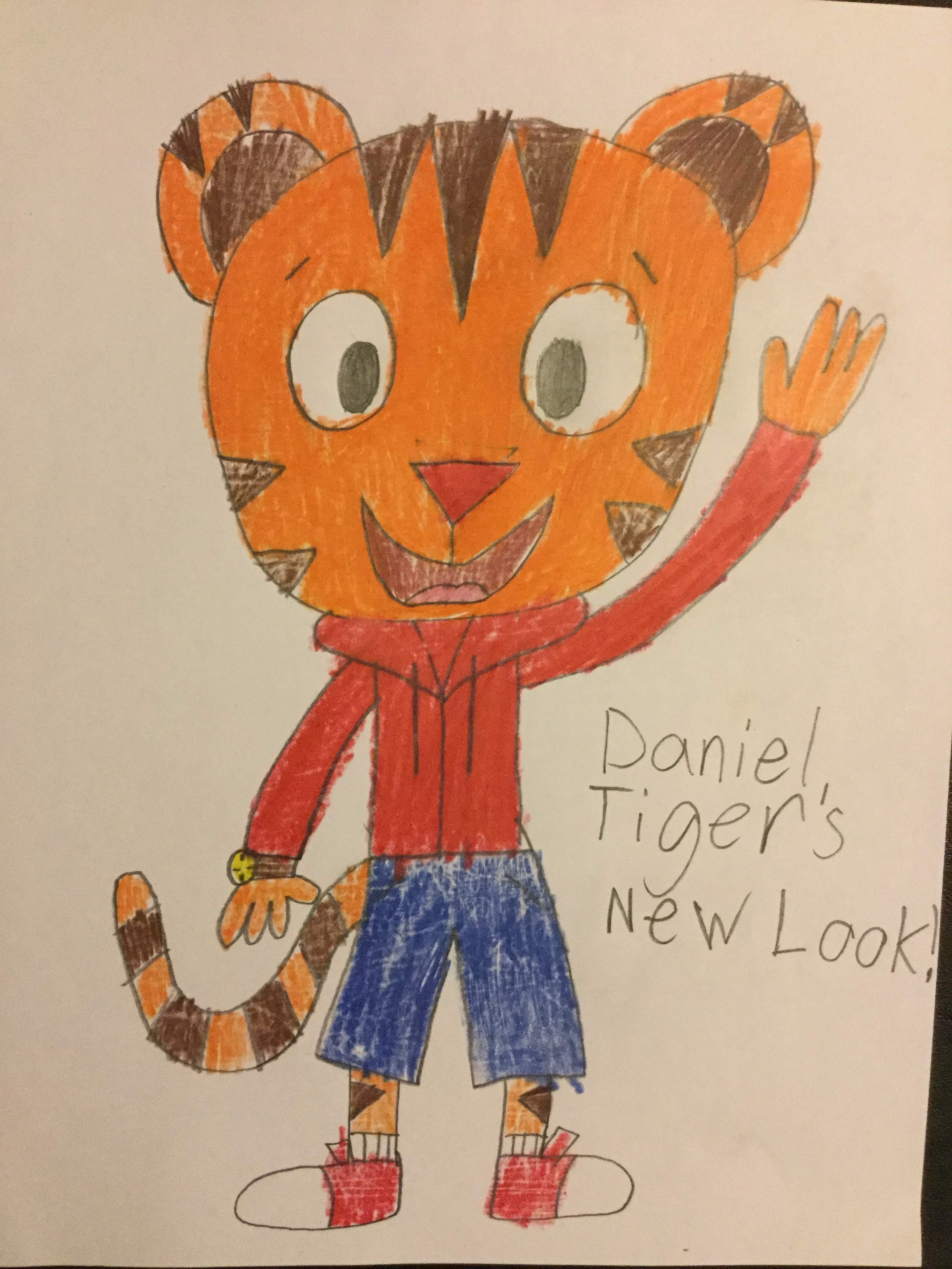 Daniel Tiger Deviantart Daniel Tigers New Look by MisterRogersJr on DeviantArt
