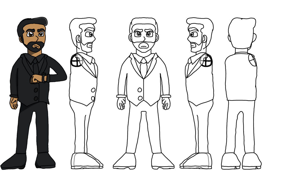 Agent Stone's design (Sonic X Home Planet) by Marionickaiwatchfan on ...