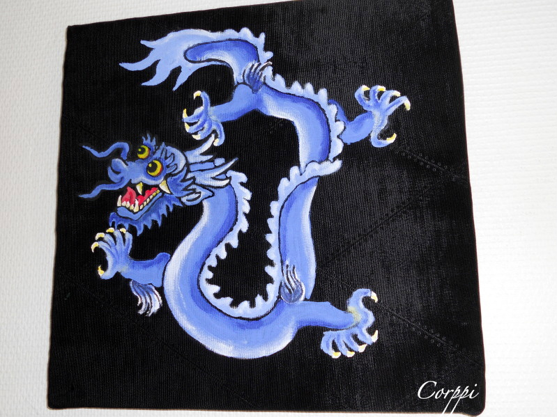 Chinese dragon painting