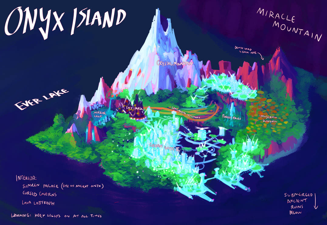 Map: Onyx Island by knockabiller on DeviantArt