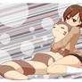 Lass and Furret