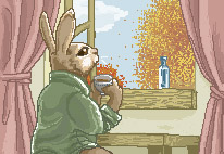 Mister Rabbit's Morning Tea