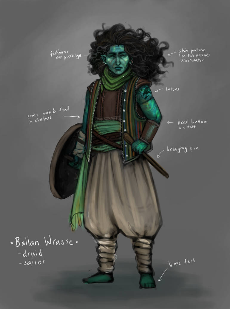 Ballan Rass Ballan Wrasse by IdaHarra on DeviantArt