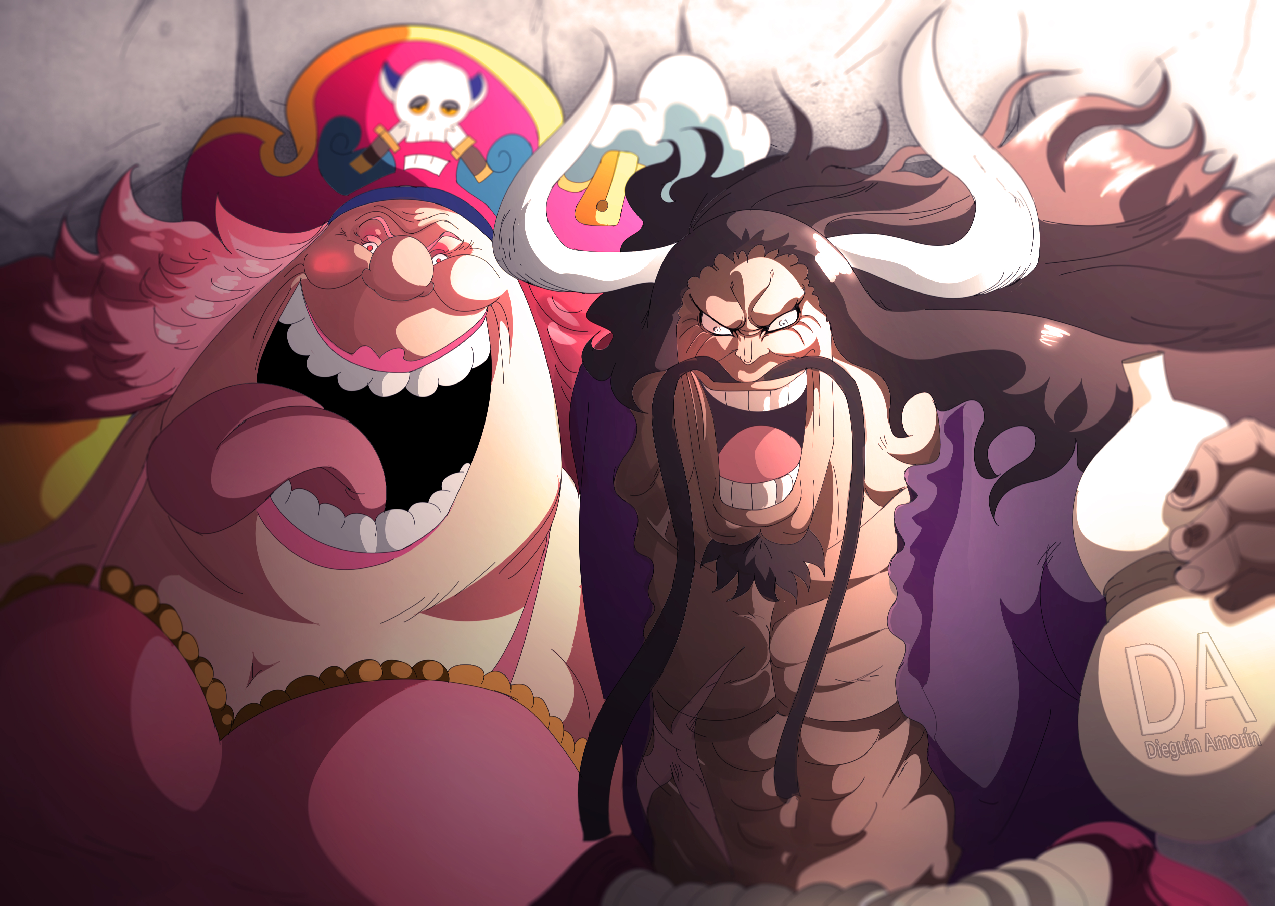 Kaido And Bigmom One Piece 954 By Dieguinamorin On Deviantart