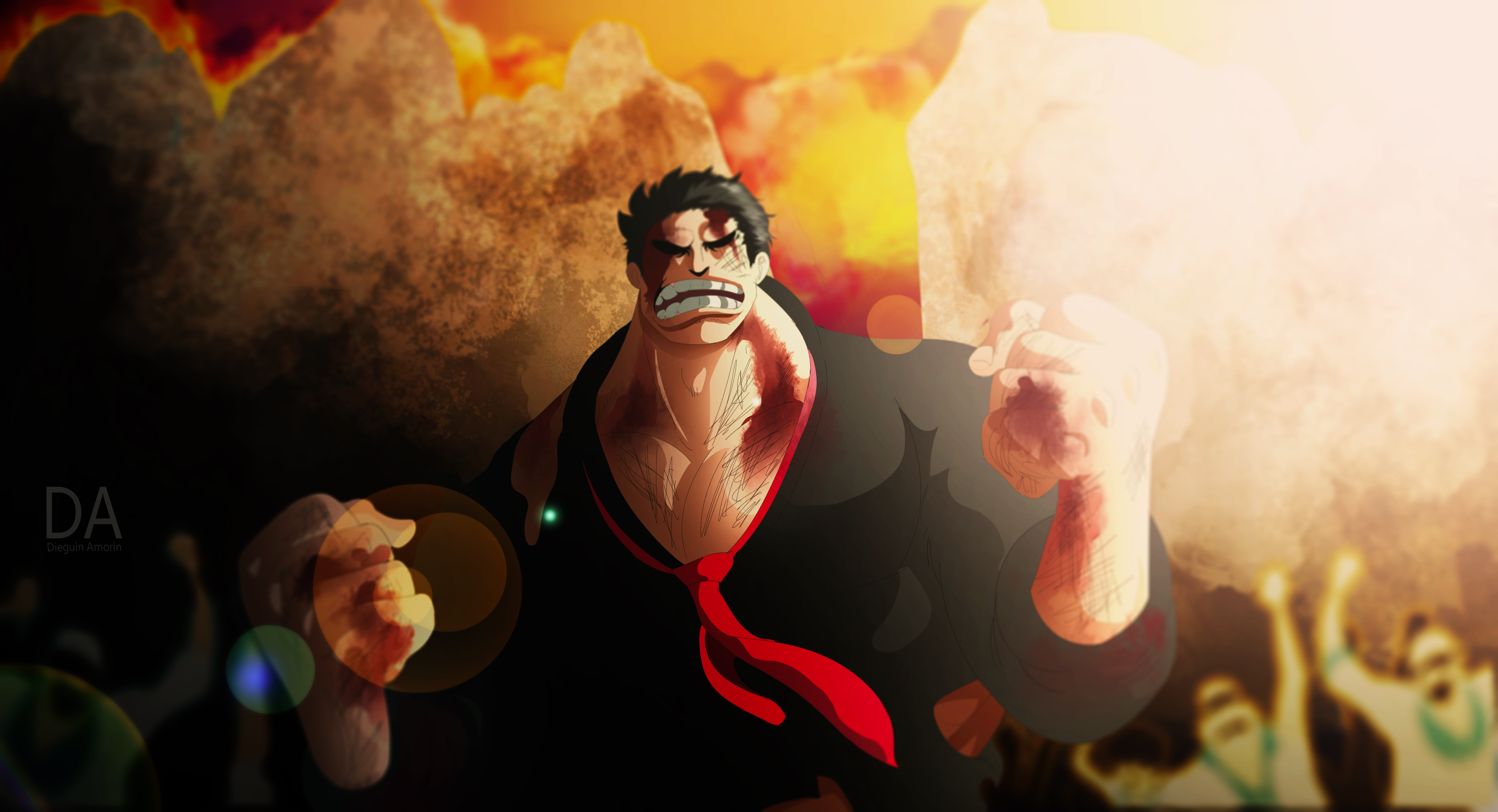 Garp The Hero In God Valley One Piece 957 By Dieguinamorin On Deviantart