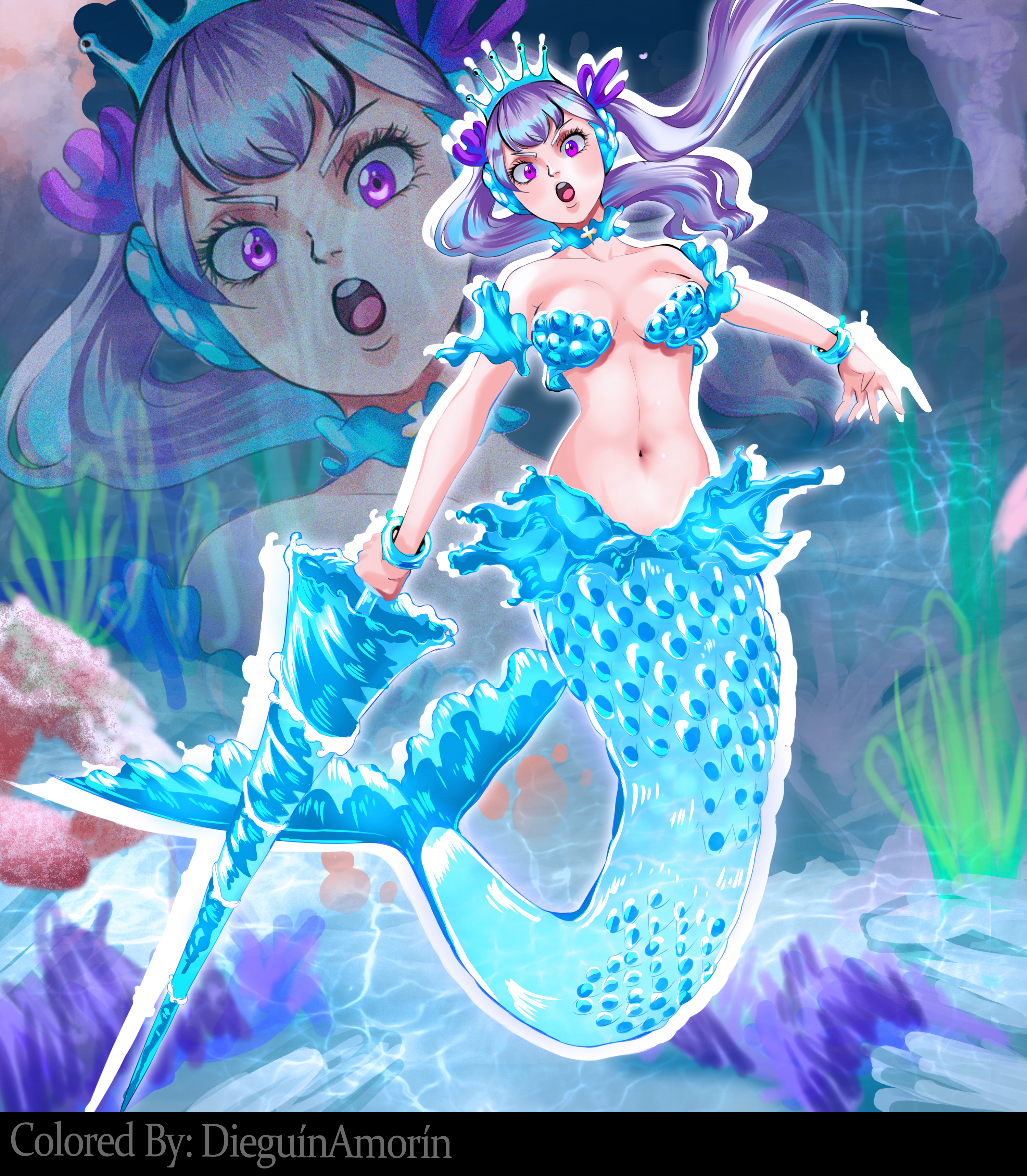 black clover noelle mermaid dress Valkyrie Dress | Black Clover Wiki