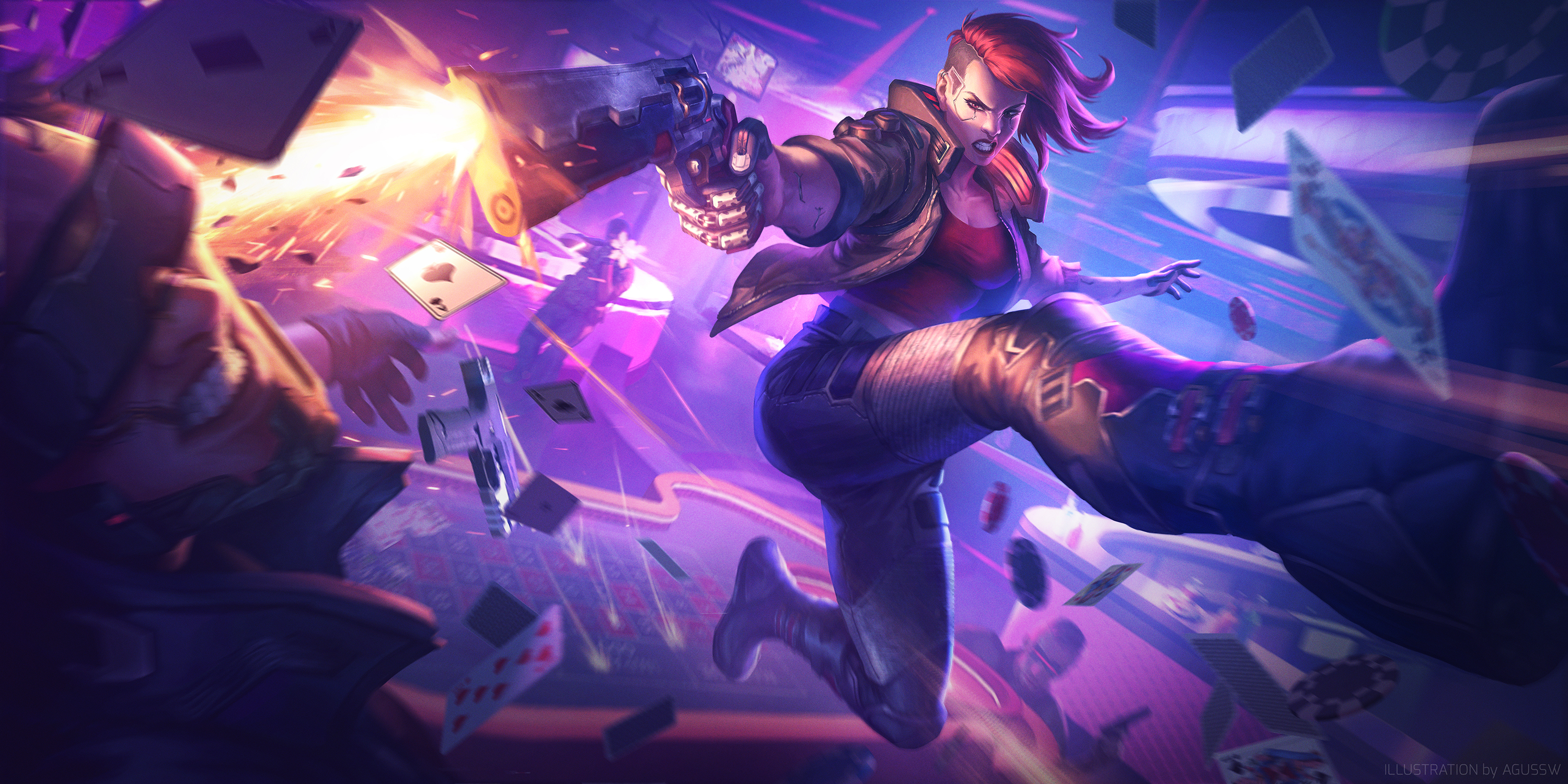 Jinx League of Legends Animated Wallpaper by Jimking on DeviantArt