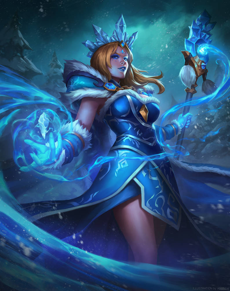 Crystal maiden dota by фото 27
