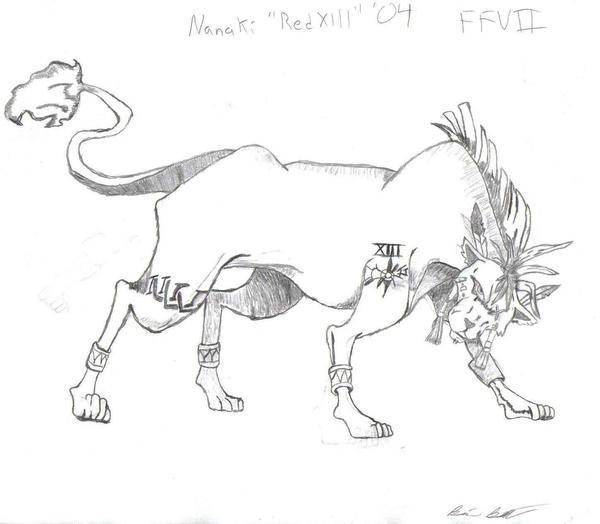Red 12 Deviantart Red XIII by Phineas-Rex on DeviantArt