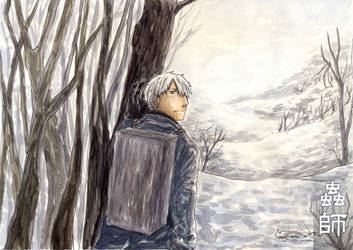 Mushishi Snowfield by HydroENKI