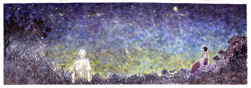 mushishi starry night