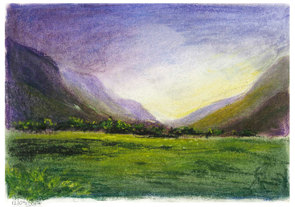 Pastel Landscape 3