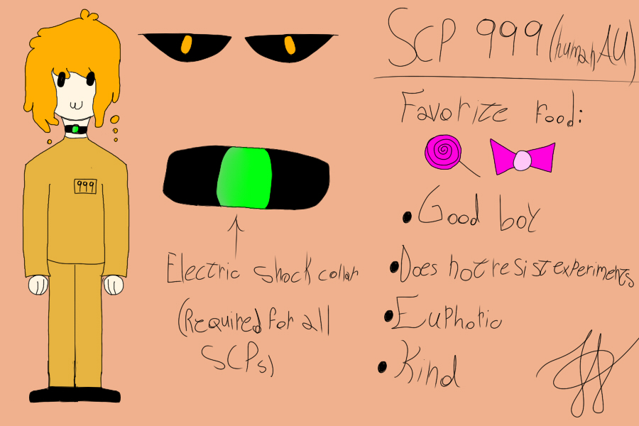 SCP-999 Normal and Humanoid Form by jordanli04 on DeviantArt